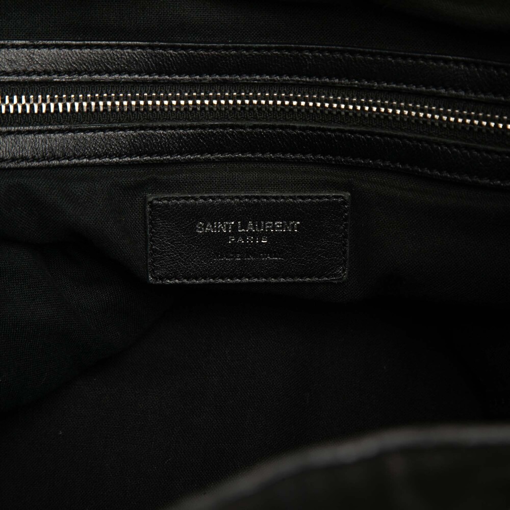 Pre-Loved Saint Laurent Calfskin Fringe Festival Backpack - Picture 5 of 8